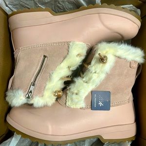 Sperry Maritime Suede & Fur Lined Snow Boot